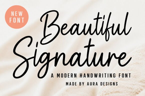 Beautiful Signature Font for Elegant Designs
