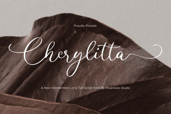 Cherylitta: A Modern Script Font for Elegant Designs