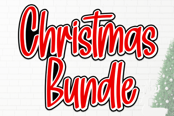 Christmas Bundle: Festive Handwritten Font for Holiday Cheer
