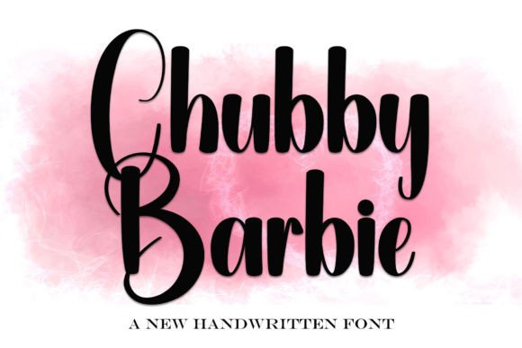 Chubby Barbie: A Stylish Handwritten Font for Modern Design
