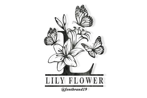 Create H1 From Split Lily Flower Monogram MAXIMUM 60 CHARACTERS