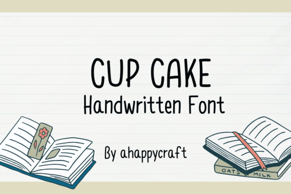 Cup Cake: The Sweet Handwritten Font for Creative Designs