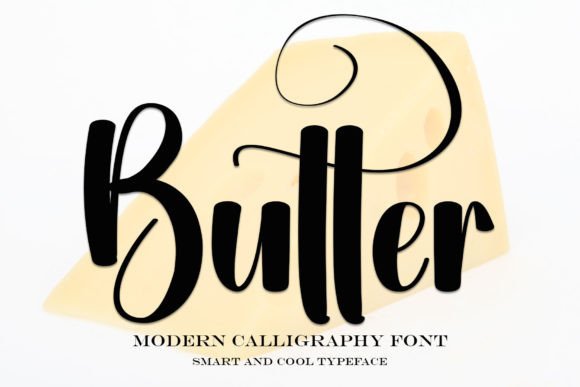 Discovering Butter: A Stylish Handwritten Font