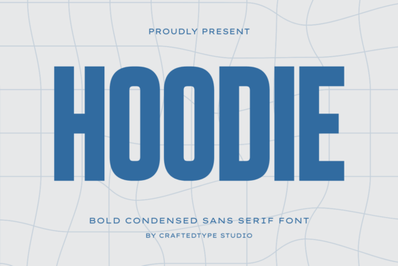 HOODIE: The Bold Condensed Font for High-Impact Visuals
