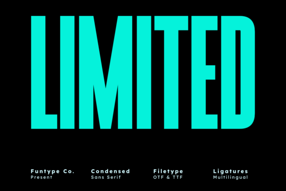 Limited: Bold Impact for Modern Typography