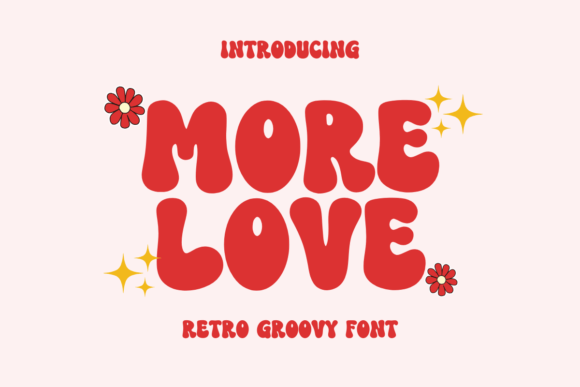 More Love: A Cute Retro Font for Creative Designs