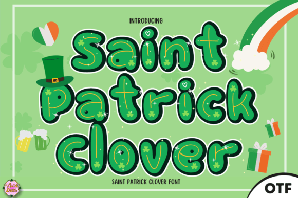 Saint Patrick Clover: A Festive Typeface for Irish Charm